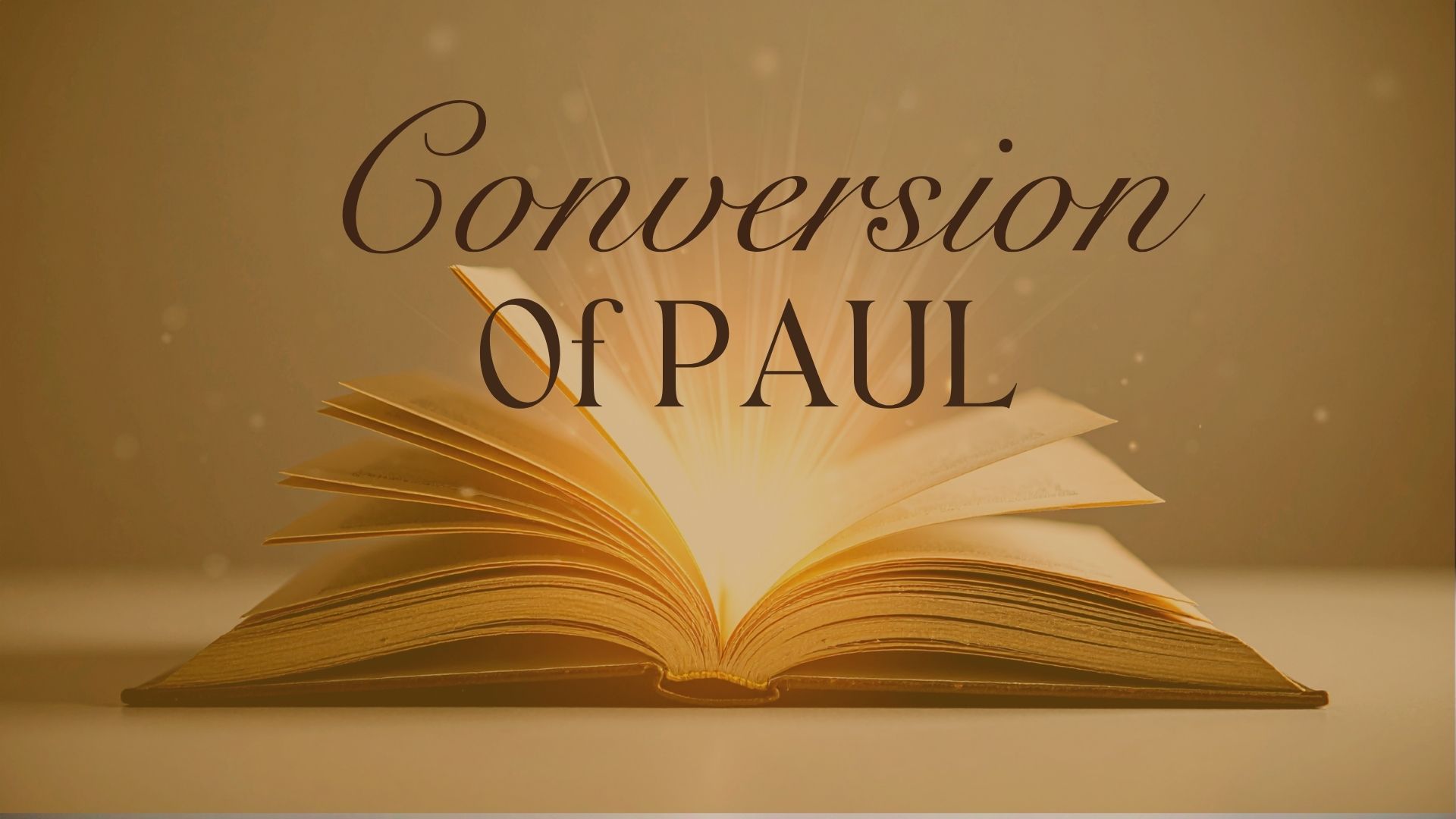 Featured image for “Conversion of Paul”