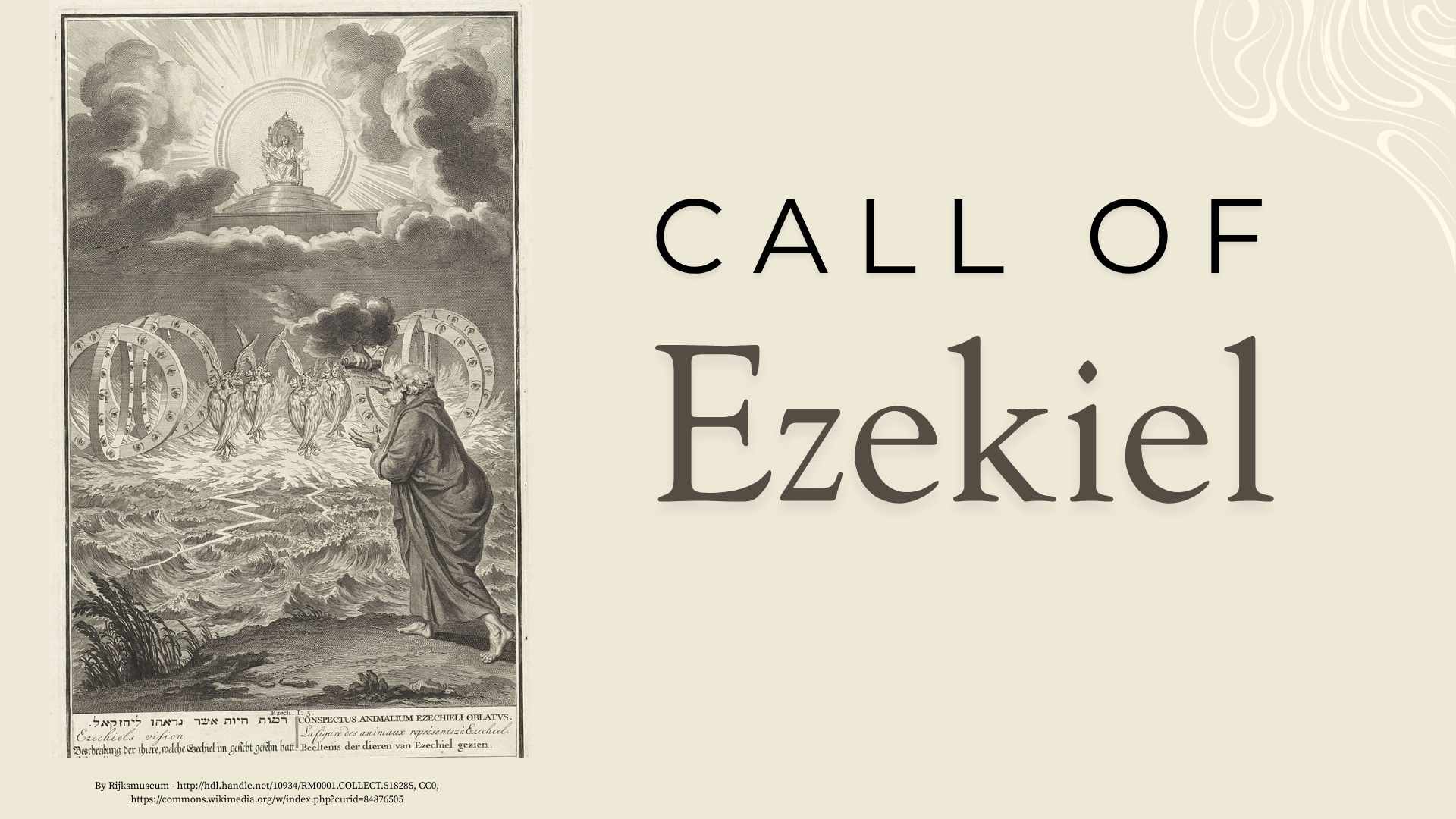 Featured image for “Call of Ezekiel”